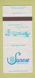 Matchbook Cover - Sanese Services Catering Columbus OH 30 Strike