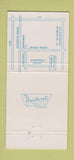 Matchbook Cover - Sanese Services Catering Columbus OH 30 Strike