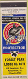 Matchbook Cover - Matchbook Cover Moose Lodge Forest Park IL WEAR