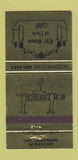 Matchbook Cover - The House of York Newmarket ON 30 Strike