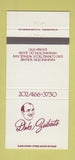 Matchbook Cover - Duke Zeiberts Washington DC 30 Strike