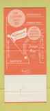 Matchbook Cover - The Colonnade Restaurant Tampa FL 30 Strike