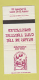 Matchbook Cover - Salon de Cafe Theatre QC? 30 Strike