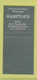 Matchbook Cover - Newport's Seafood Dallas TX 30 Strike