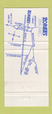 Matchbook Cover - Zorba's Greek Restaurant Brantford ON 30 Strike
