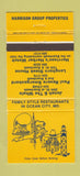 Matchbook Cover - Harrison Group Restaurants Ocean City MD 30 Strike