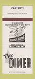Matchbook Cover - The Diner Glenview IL 30 Strike