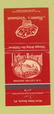 Matchbook Cover - Manero's Maggie Valley NC West Palm Beach FL 30 Strike