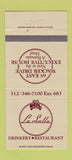 Matchbook Cover - LaSAlle Restaurant Chicago IL 30 Strike