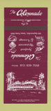 Matchbook Cover - The Colonnade Tampa FL 30 Strike