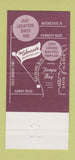 Matchbook Cover - The Colonnade Tampa FL 30 Strike