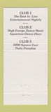 Matchbook Cover - Atlantis Nite Club Myrtle Beach SC 30 Strike