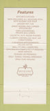 Matchbook Cover - Seahawk Resort Motel Virginia Beach VA 30 Strike