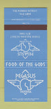 Matchbook Cover - Pegasus Taverna Detroit MI 30 Strike