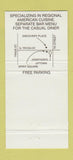 Matchbook Cover - Jonathan's Charlotte NC 30 Strike