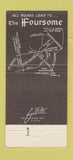 Matchbook Cover - Foursome Steak Pub Brooklyn NY 30 Strike