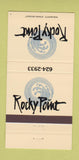 Matchbook Cover - Rocky Point Restaurnt Carmel CA 30 Strike