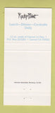Matchbook Cover - Rocky Point Restaurnt Carmel CA 30 Strike