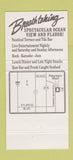Matchbook Cover - Fisherman's Wharf Restaurant Pompano Beach FL WEAR 30 Strike