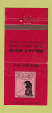 Matchbook Cover - Melba's Mood Channelview TX girlie 30 Strike