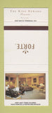 Matchbook Cover - King Edward Toronto ON 30 Strike