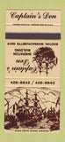 Matchbook Cover - Captain's Den Boston MA 30 Strike