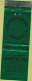 Matchbook Cover - Matchbook Cover Moose Lodge Freeport IL