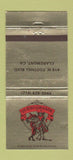 Matchbook Cover - Queso Grande Claremont CA 30 Strike