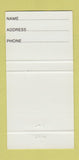 Matchbook Cover - Rob Roy Pub 30 Strike