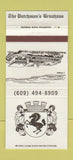 Matchbook Cover - The Dutchman's Brauhaus Manahawkin NJ 30 Strike