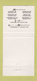 Matchbook Cover Margaritas Mexican Augusta Portland Lewiston Orono ME 30 Strike