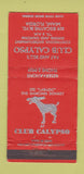 Matchbook Cover - Club Calypso Miami FL WEAR 30 Strike