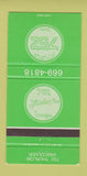 Matchbook Cover - Studio 752 Vancouver BC 30 Strike