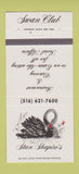 Matchbook Cover - Stan Shapiro's Swan Club  Glendwood Landing NY 30 Strike