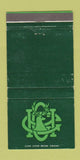 Matchbook Cover - Country Club? WEAR 30 Strike