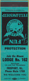 Matchbook Cover - Matchbook Cover Moose Lodge Freeport IL