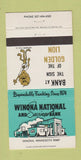 Matchbook Cover - Winona National Savings Bank MN 30 Strike