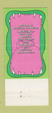 Matchbook Cover - Florida Festival Orlando FL Gator's 30 Strike