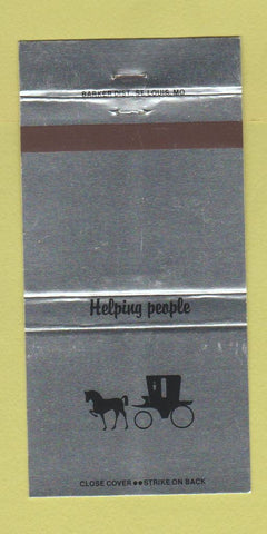 Matchbook Cover - Hoffmeister Mortuaries  30 Strike