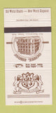 Matchbook Cover - Hotel Faust New Braunfels TX 30 Strike