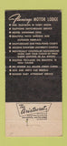 Matchbook Cover - Flamingo Motor Lodge Palo Alto CA 30 Strike