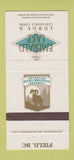 Matchbook Cover - Emerald Lake Lodge Field BC 30 Strike