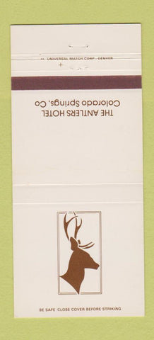 Matchbook Cover - Antlers Hotel Colorado Springs 30 Strike