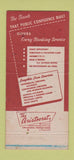 Matchbook Cover - Audubon National Bank NJ WEAR 30 Strike