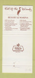 Matchbook Cover - Port of the Islands Resort Marco FL 30 Strike