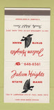 Matchbook Cover - Falcon Heights State Bank St Paul MN 30 Strike