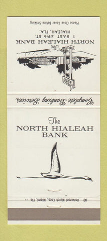Matchbook Cover - North Hialeah Bank FL 30 Strike
