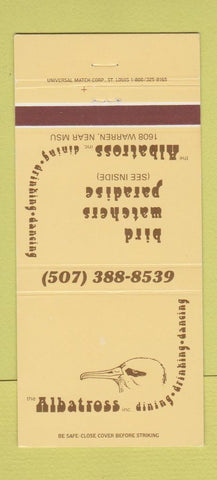 Matchbook Cover - Albatross Restaurant Warren  30 Strike
