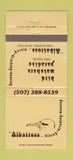 Matchbook Cover - Albatross Restaurant Warren  30 Strike