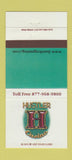 Matchbook Cover - Hustler Casino Gardena CA 30 Strike